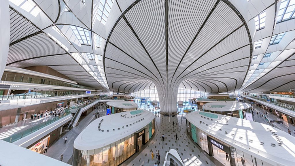 Beijing Just Opened The World’s Largest Airport Shaped Like a Star!