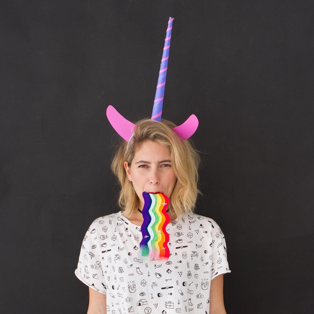 Unicorn | 18 Last-Minute Halloween Costume Ideas | Brain Berries