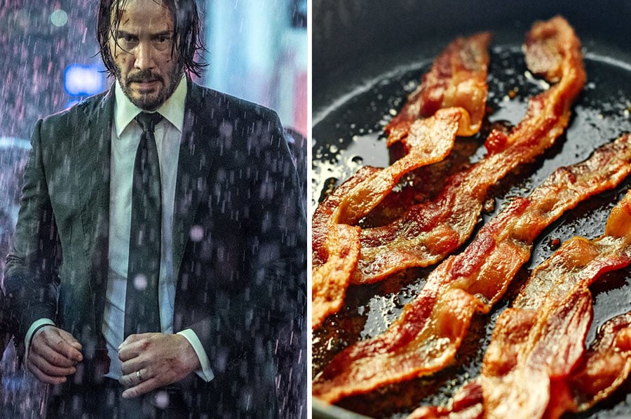 Rain Sound – Frying Bacon | 8 Startling Facts About How Sound Effects In Movies Are Made | ZestRadar