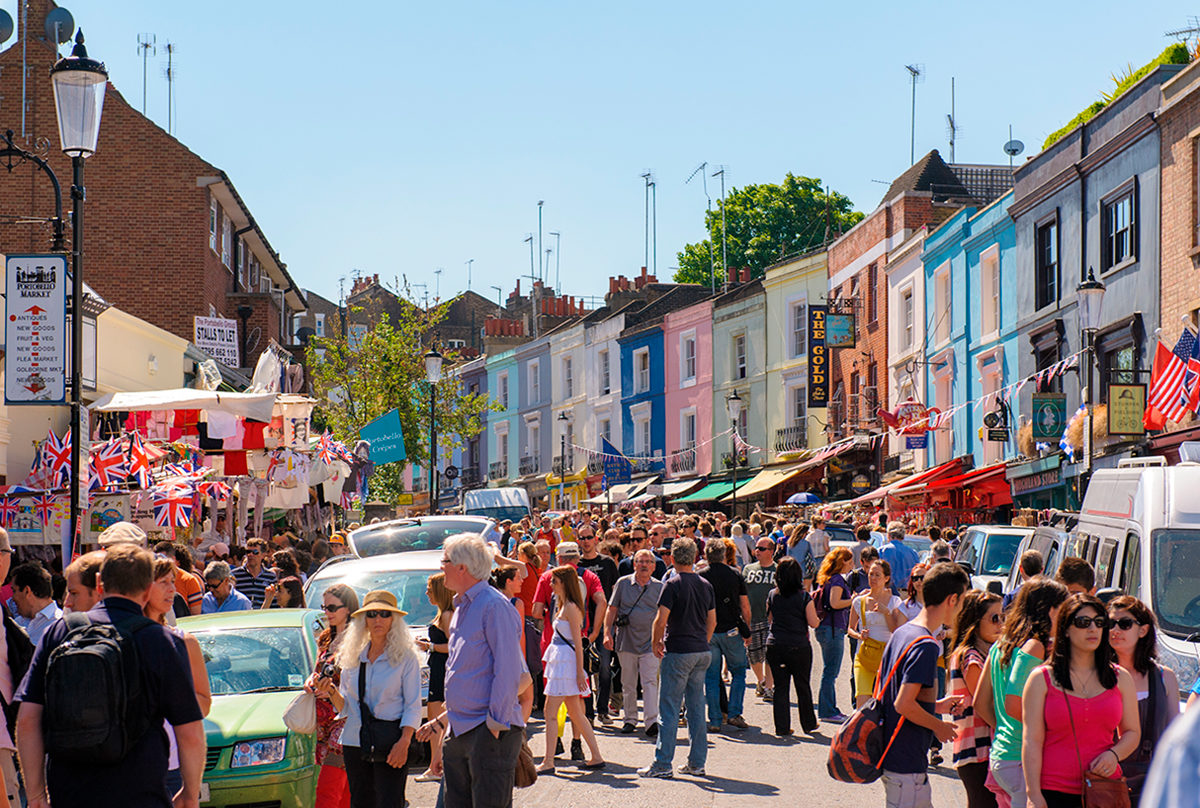 Портобелло, Лондон | Топ-8 самых колоритных рынков мира | Brain Berries