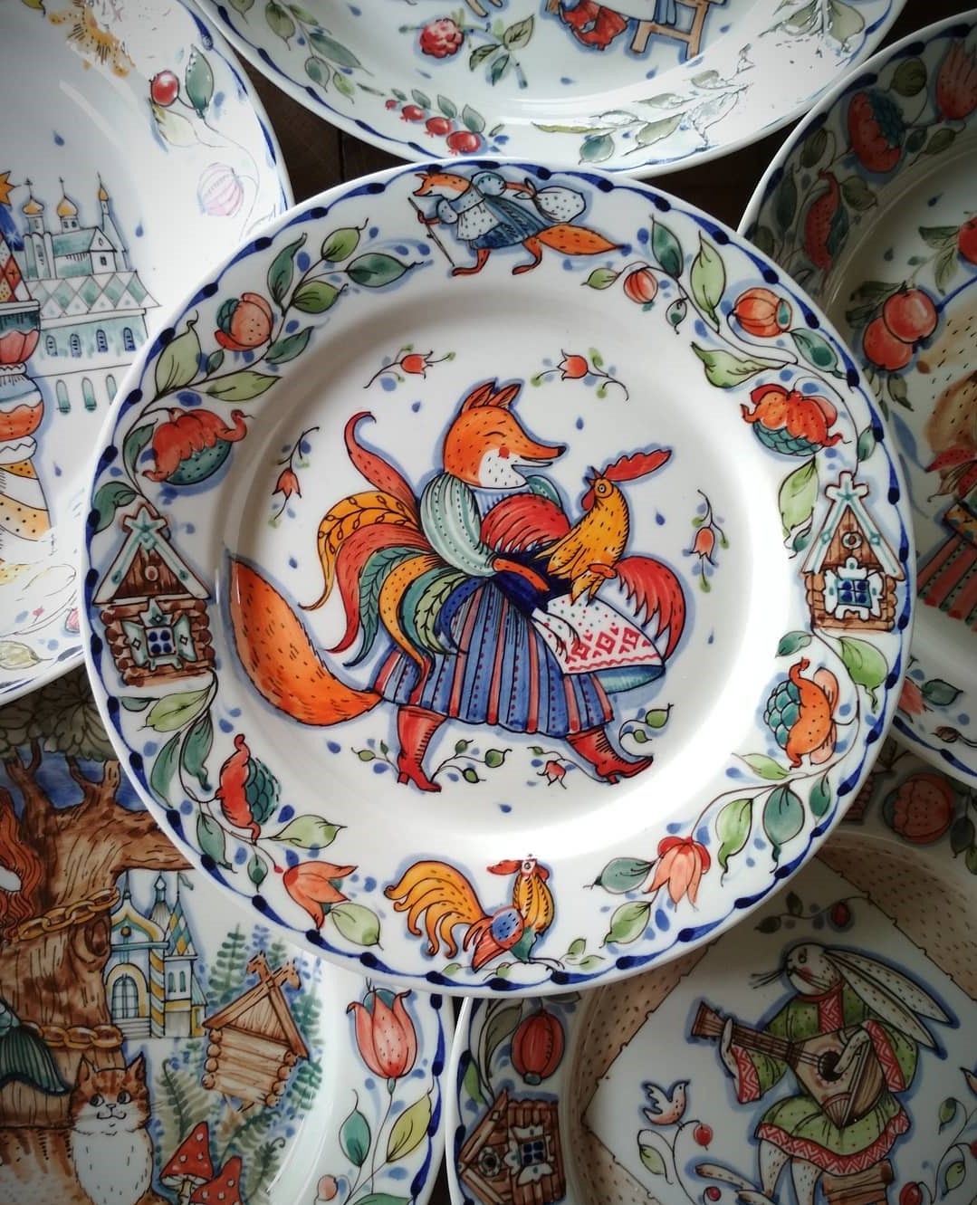 Лиса и петух | Волшебная керамика, которая влюбляет в себя с первого взгляда | Brain Berries