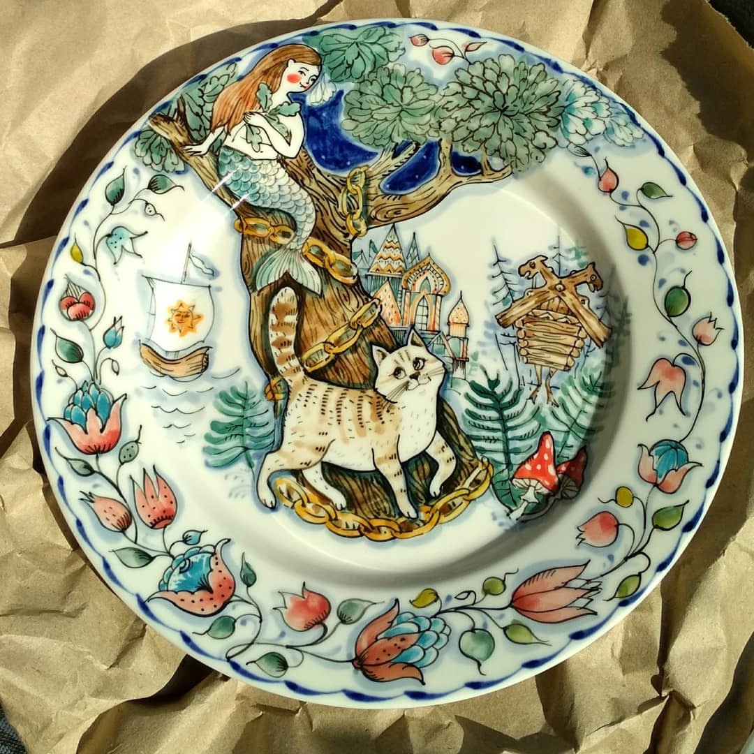 Сказки Пушкина | Волшебная керамика, которая влюбляет в себя с первого взгляда | Brain Berries