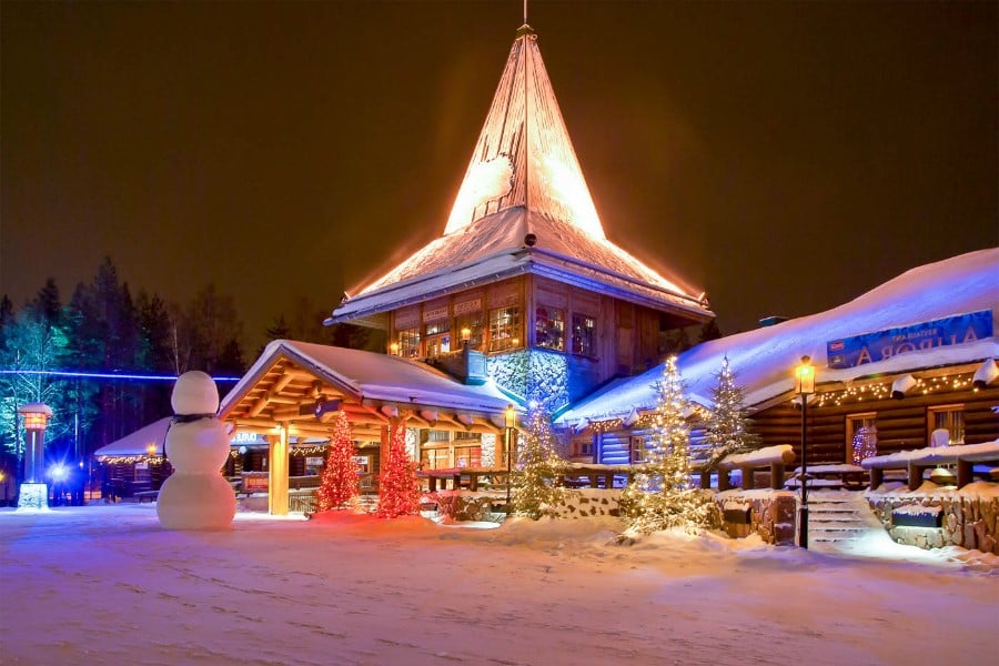 Santa Claus Village in Rovaniemi, Lapland, Finland | 7 Christmassy Villages In Europe | Zestradar