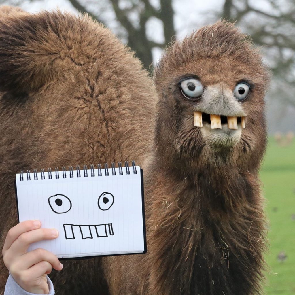 Dad Turns His Son’s Hyper Imagination Into Real-Looking Pictures