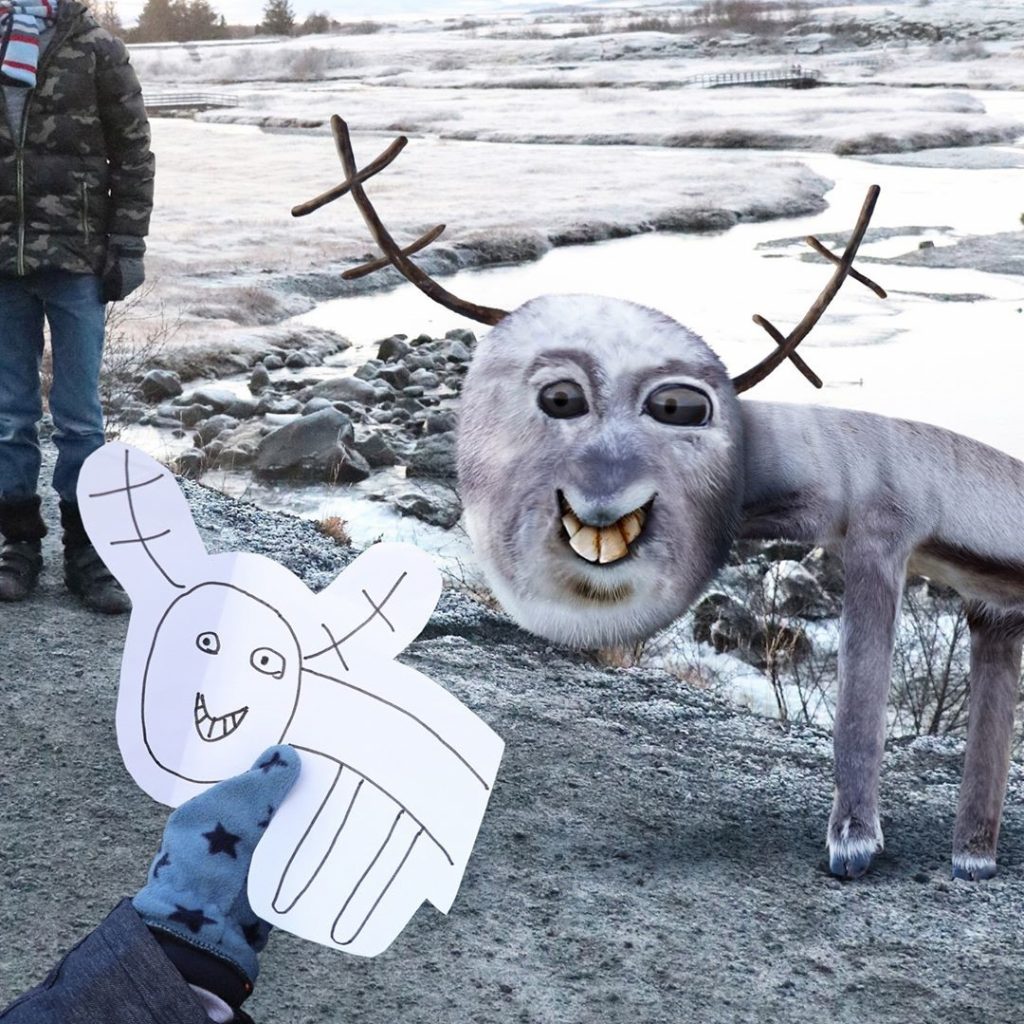 Dad Turns His Son’s Hyper Imagination Into Real-Looking Pictures