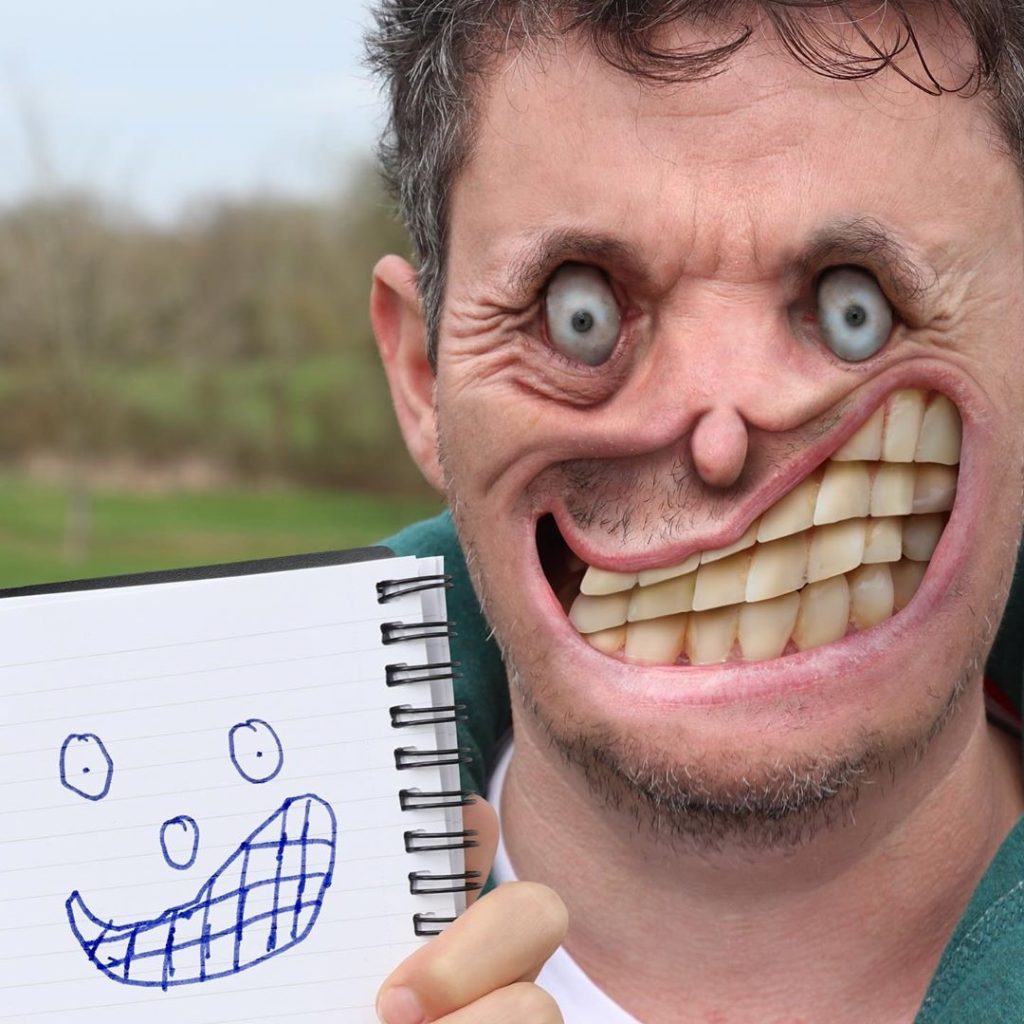 Dad Turns His Son’s Hyper Imagination Into Real-Looking Pictures