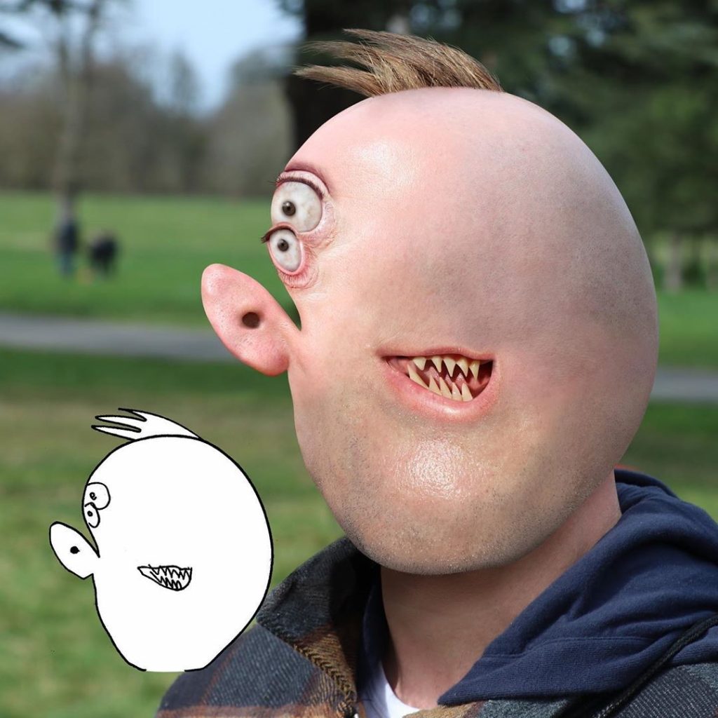 Dad Turns His Son’s Hyper Imagination Into Real-Looking Pictures