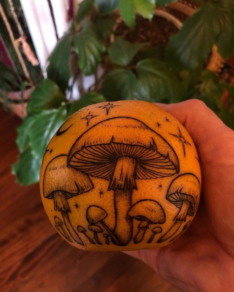 Is Inking Oranges a New Tattoo Art Trend?