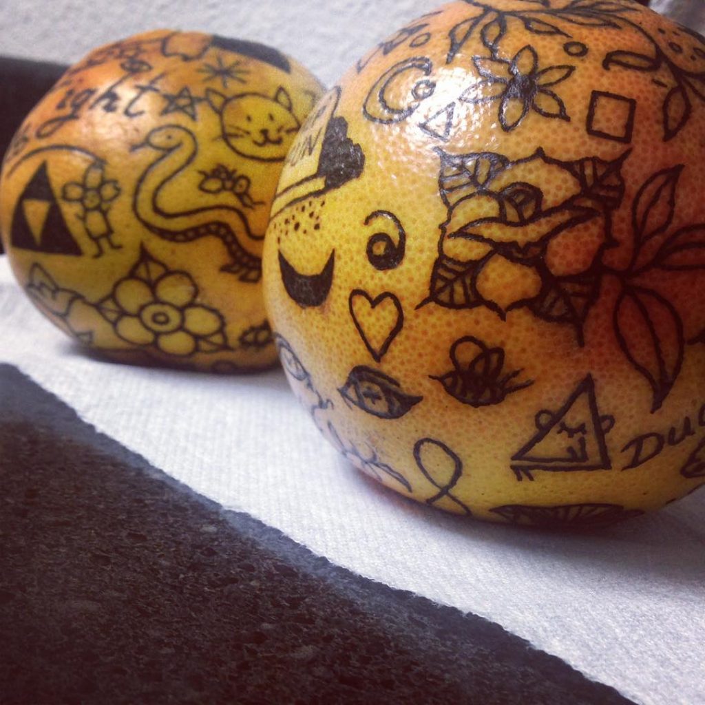 Is Inking Oranges a New Tattoo Art Trend?