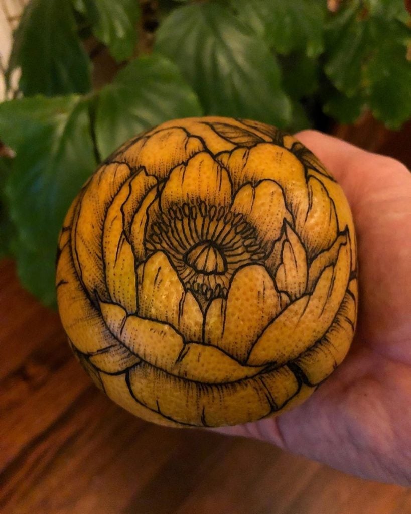 Is Inking Oranges a New Tattoo Art Trend?