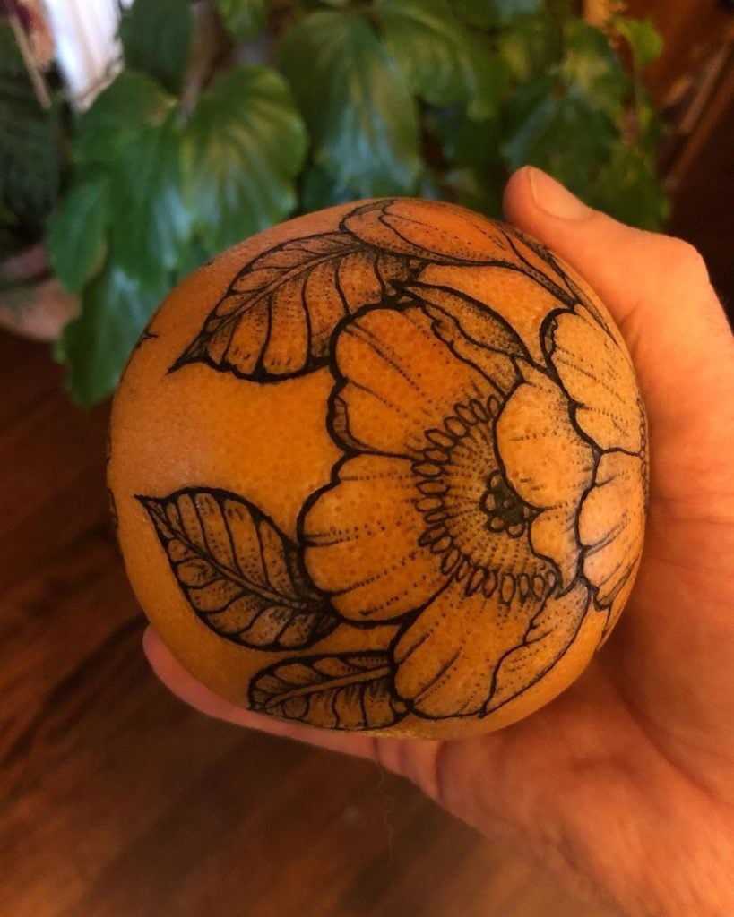 Is Inking Oranges a New Tattoo Art Trend?