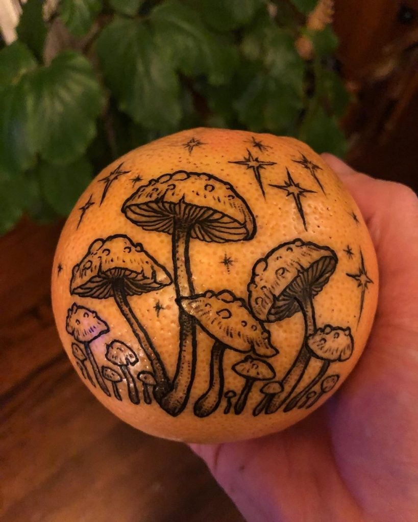 Is Inking Oranges a New Tattoo Art Trend?