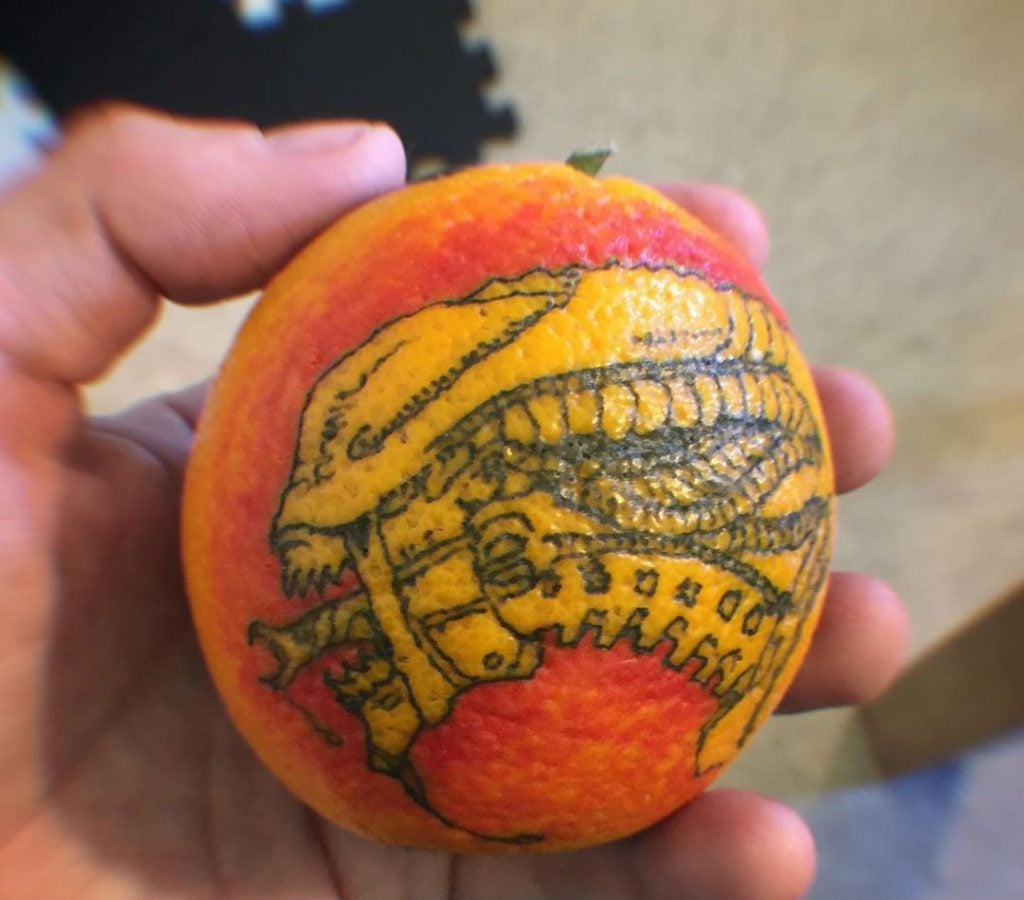 Is Inking Oranges a New Tattoo Art Trend?