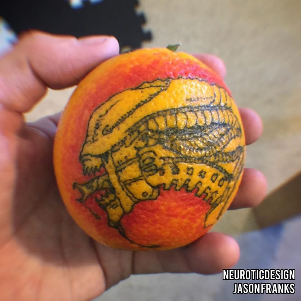 Is Inking Oranges a New Tattoo Art Trend?