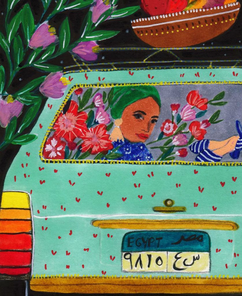 #8 | East Meets West In Colorful Feminine Works Of Roeqiya Fris | Zestradar