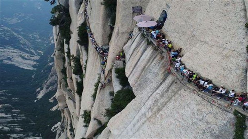 Huashan Mountain | 15 Weirdest Places Around The World You Should Visit In 2020 | ZestRadar