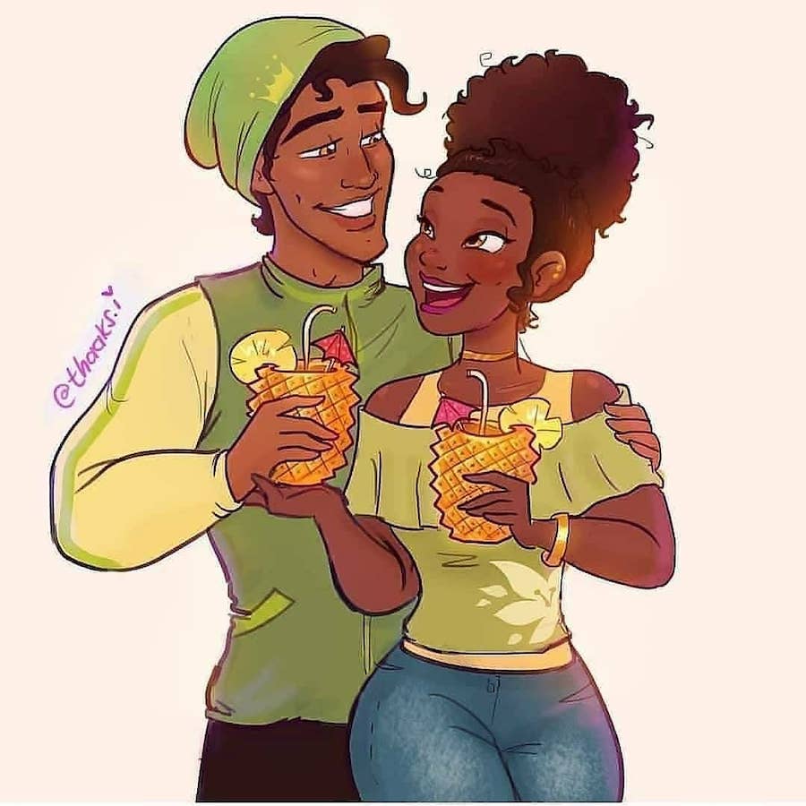 The Princess and the Frog | 6 Disney Relationships Beautifully Reimagined | Zestradar