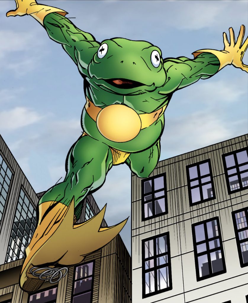 Frog-Man | What Are The Lamest Superheroes Of All Time? | Zestradar