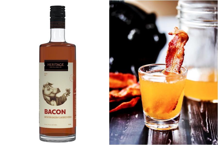 Bacon Vodka | 12 Surprising Ways To Add More Bacon Into Your Life | Zestradar