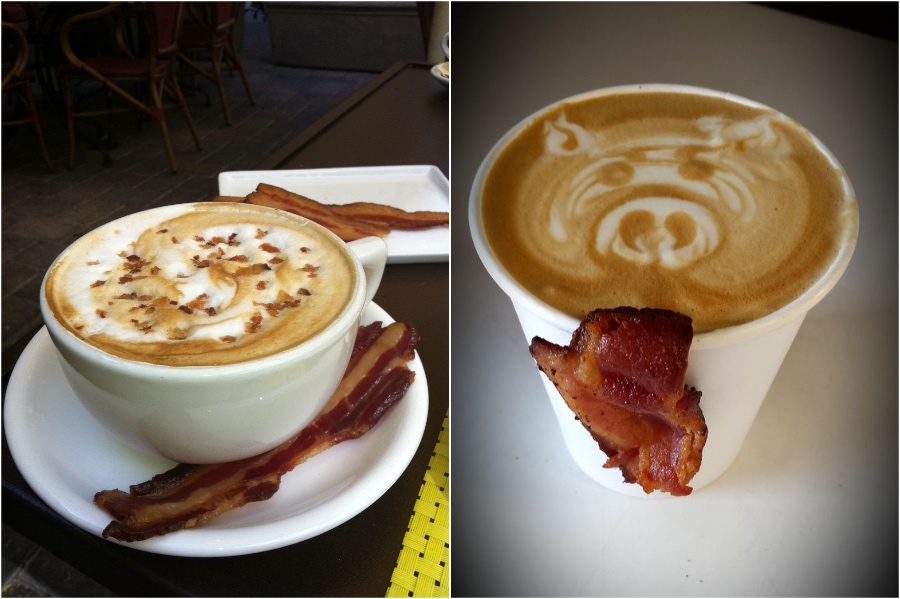 Bacon Latte | 12 Surprising Ways To Add More Bacon Into Your Life | Zestradar