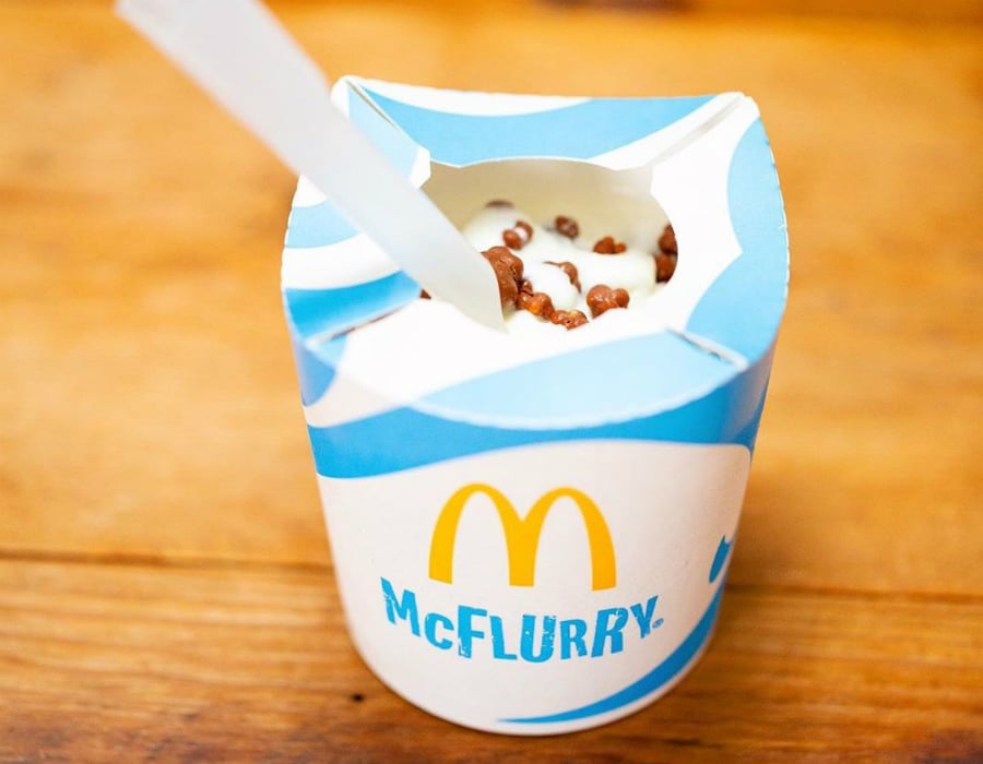 McFlurry | Ranking The Top Most Delicious Items On Famous Fast Food Chain Menus | Zestradar