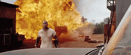 Running away from the explosion is no big deal | 15 Dumb Things From The Movies We Blindly Believe In | Zestradar
