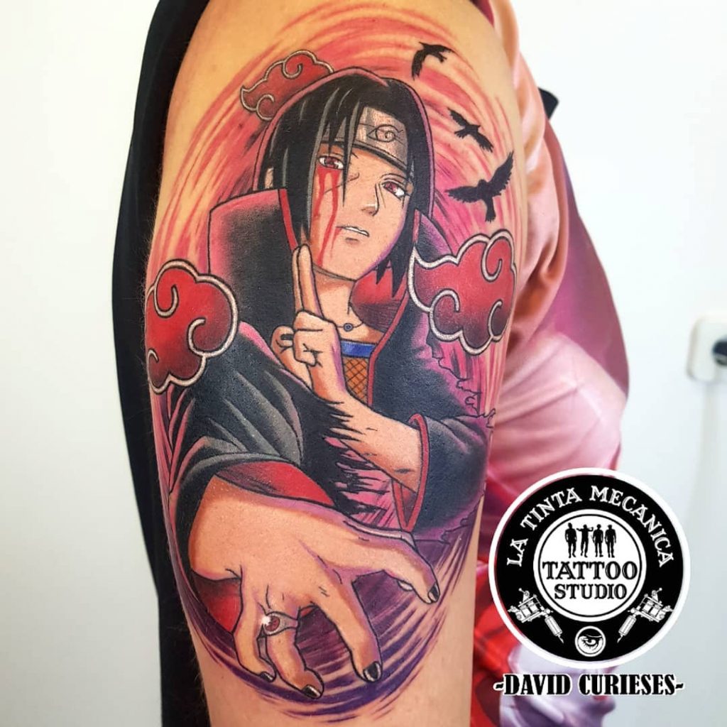 This image has an empty alt attribute; its file name is stunning-anime-tattoos-by-david-curieses-6-1024x1024.jpg