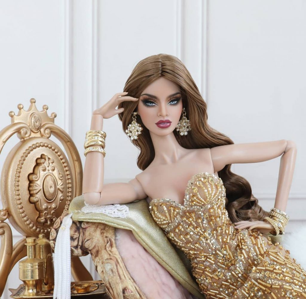 Stunning Dresses For Life-Like Dolls by Grace Panisara