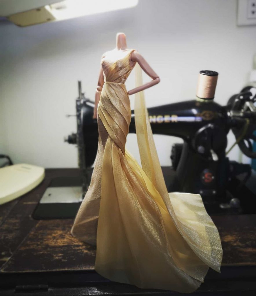 Stunning Dresses For Life-Like Dolls by Grace Panisara