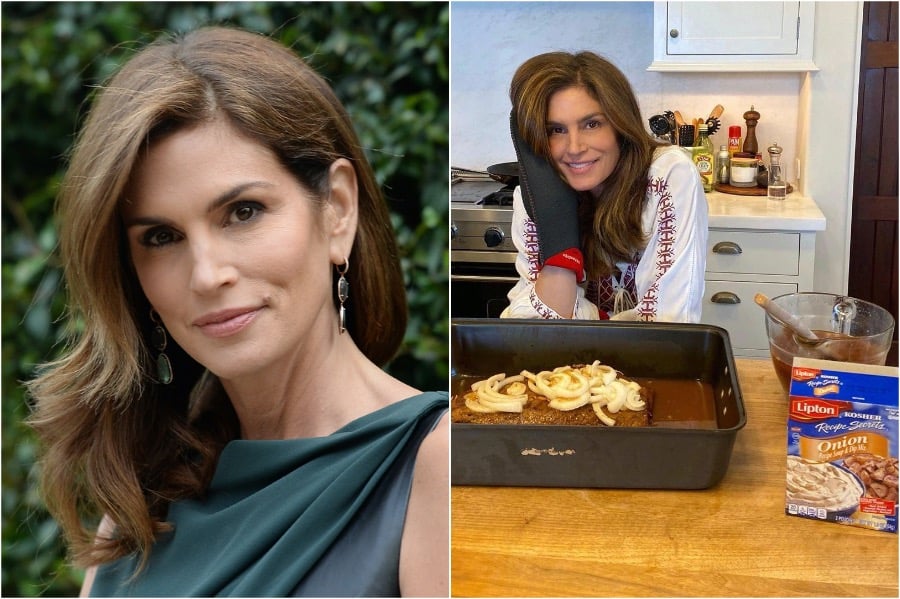 Cindy Crawford | What Are Hollywood Celebs Cooking On Quarantine | Zestradar