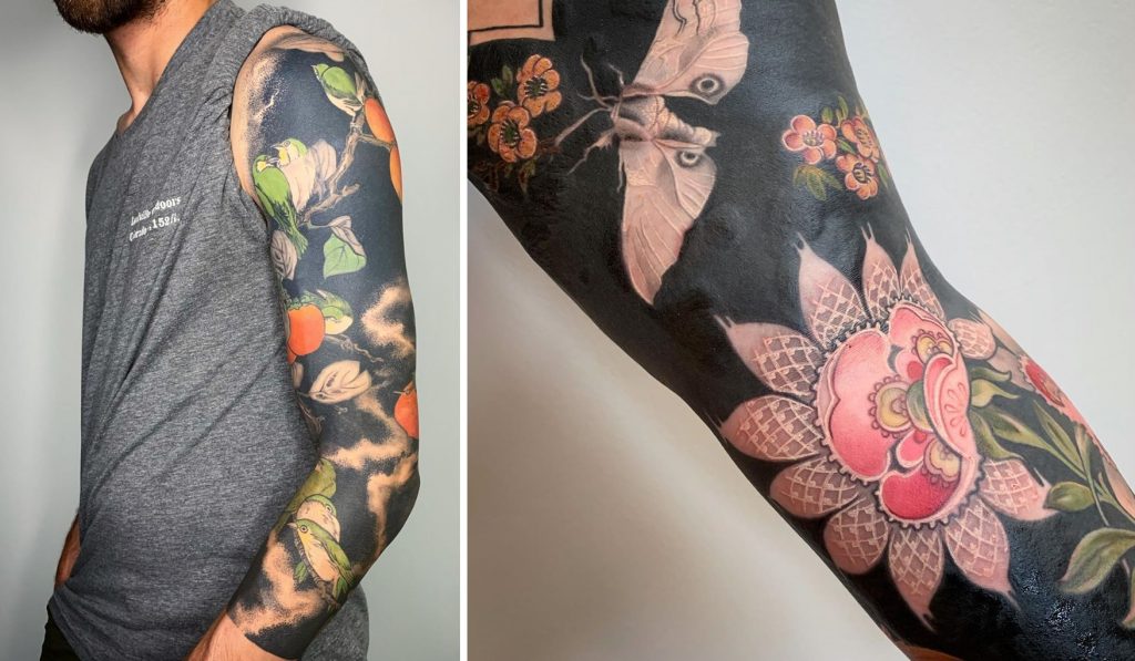 Tattoo Artist Makes Awesome Flowers Blossom On Your Skin
