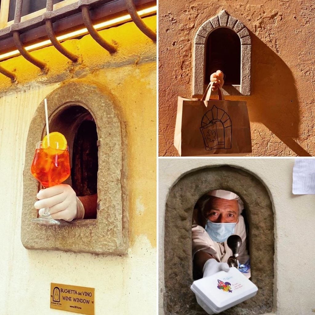 Anti-Pandemic Wine Windows In Italy Are All the Rage!