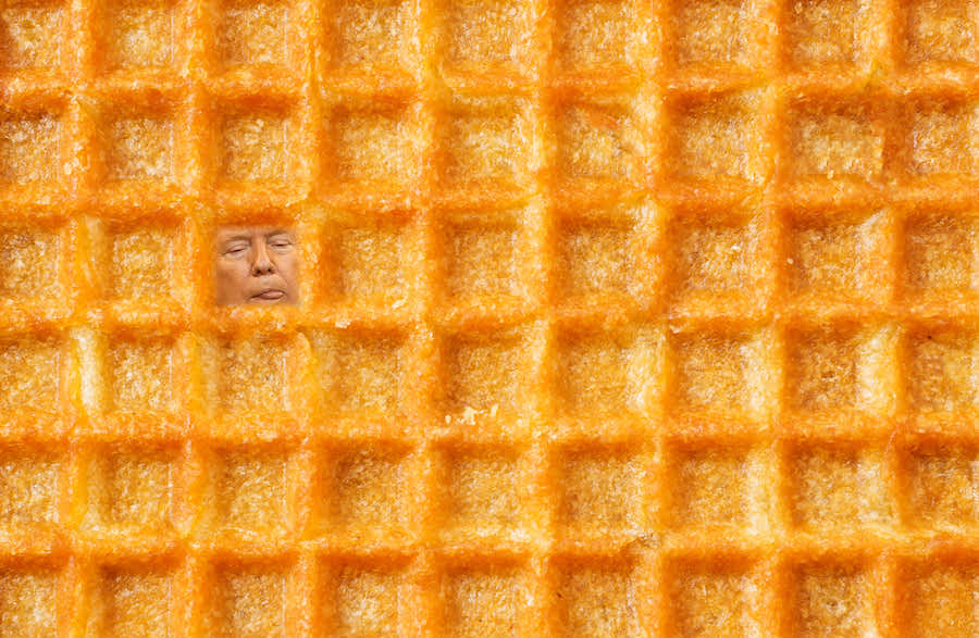 Waffler | Trump As America’s Favourite Breakfast | Zestradar