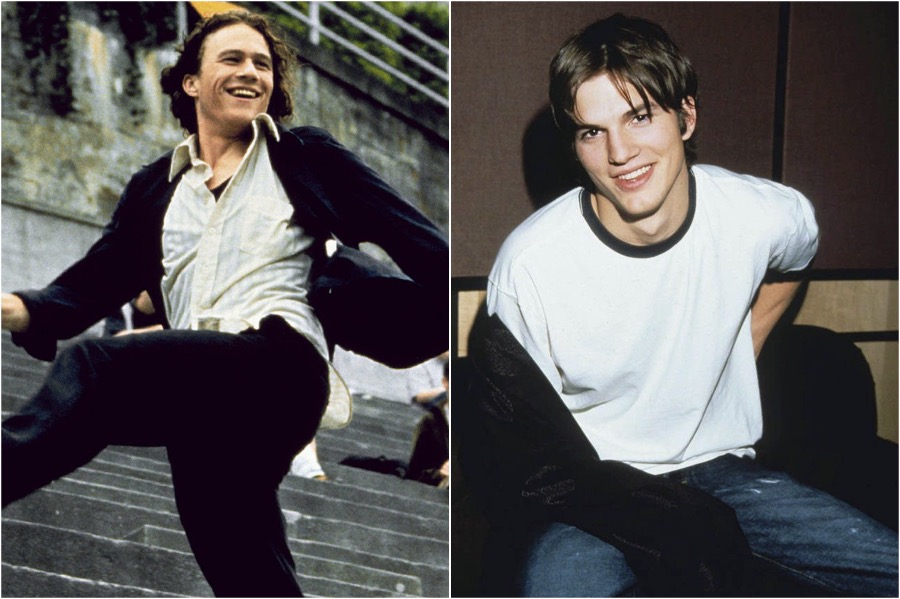 10 Things I Hate About You, Heath Ledge - Ashton Kutcher | You Won’t Believe The Famous Actors That Were Recast | Zestradar