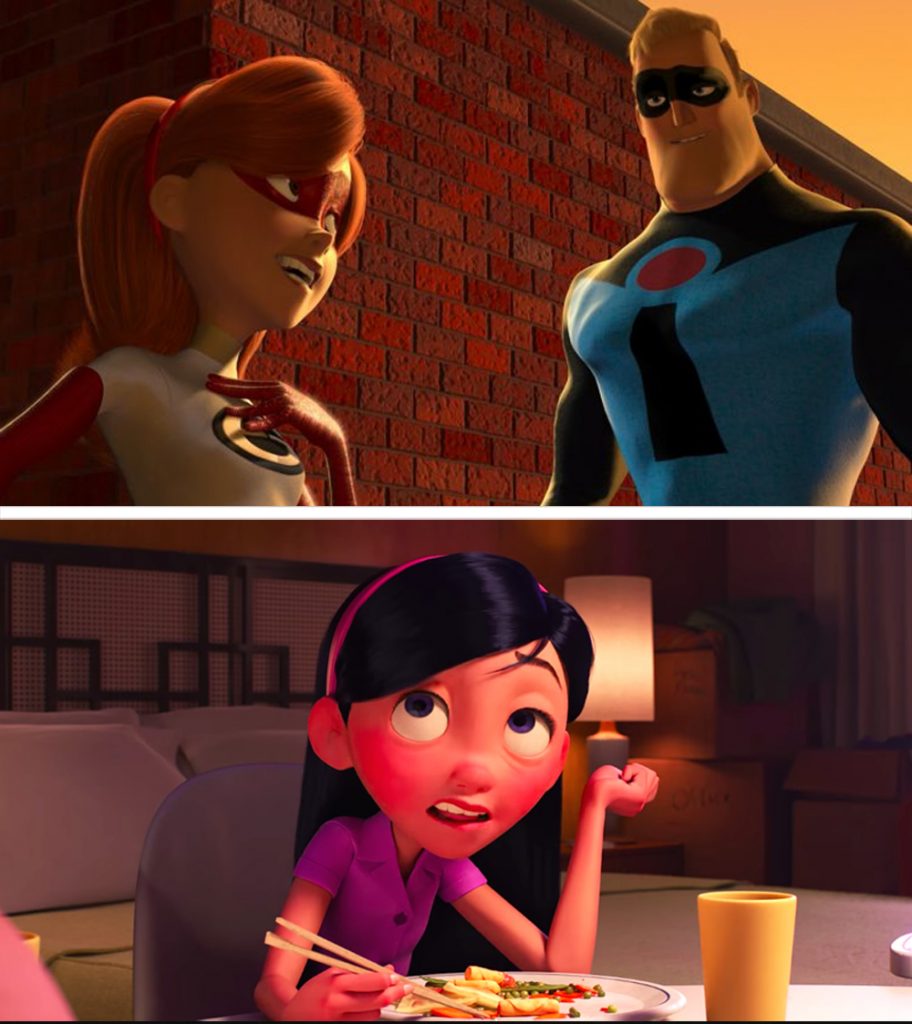 The Incredibles | 12 Really Cool Details in Pixar Movies No One Spotted Until Now | Zestradar