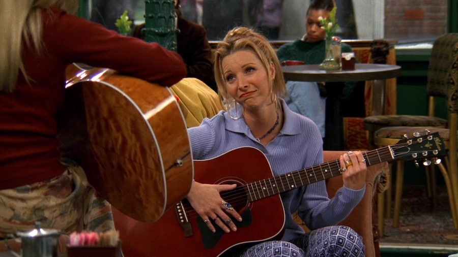 2. Phoebe Can’t Play The Guitar For A Reason | 8 Secrets About FRIENDS You Had No Idea About | Brain Berries