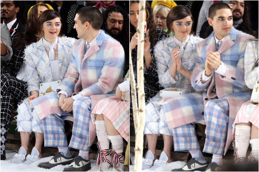 #2 | Maisie Williams And Her Boyfriend Matching Outfits | Zestradar