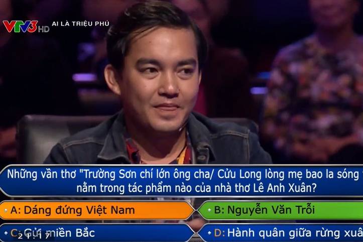 Những người chơi gây bất ngờ ở “Ai là triệu phú”!