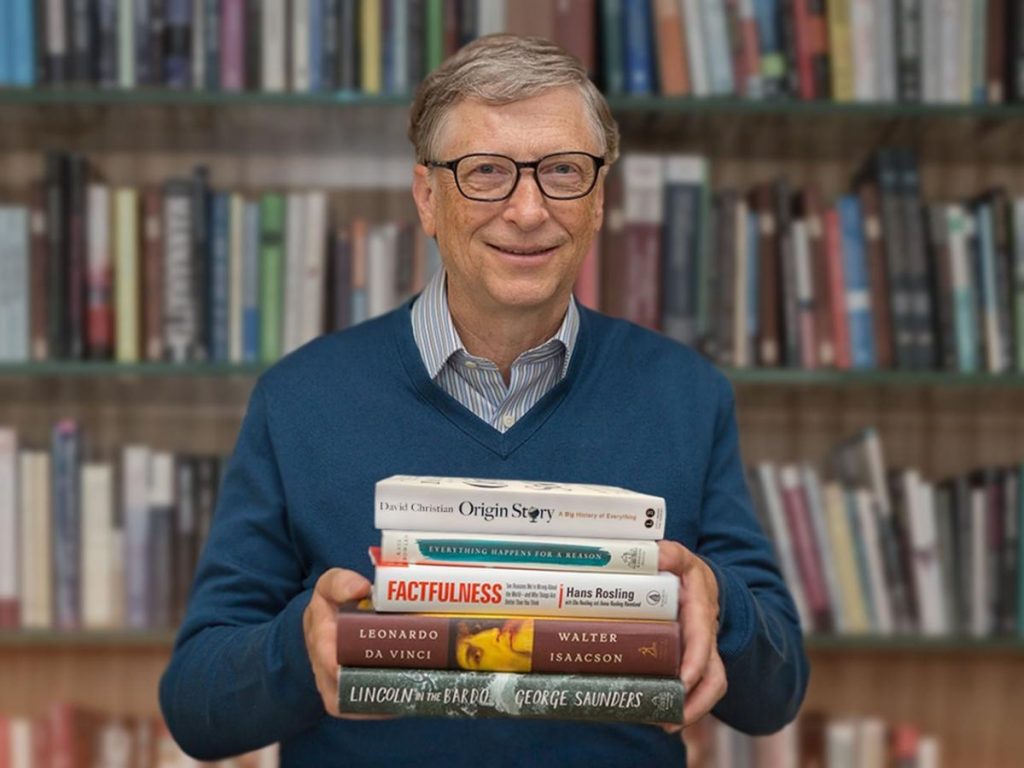 9 livros que Bill Gates recomenda que você leia