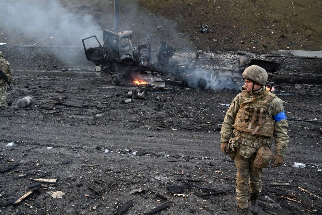 Offizielle Verluste und Zerstörung der russischen Invasion