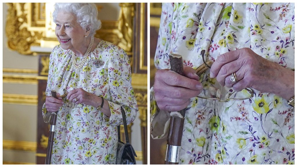 Was sagen die lila Hände der Queen über ihren Gesundheitszustand?
