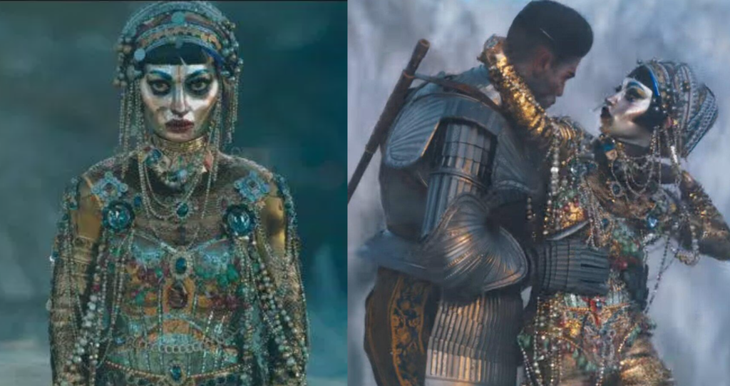 Châu Bùi gây bất ngờ khi hóa thân thành ác nữ Siren (Golden Woman)