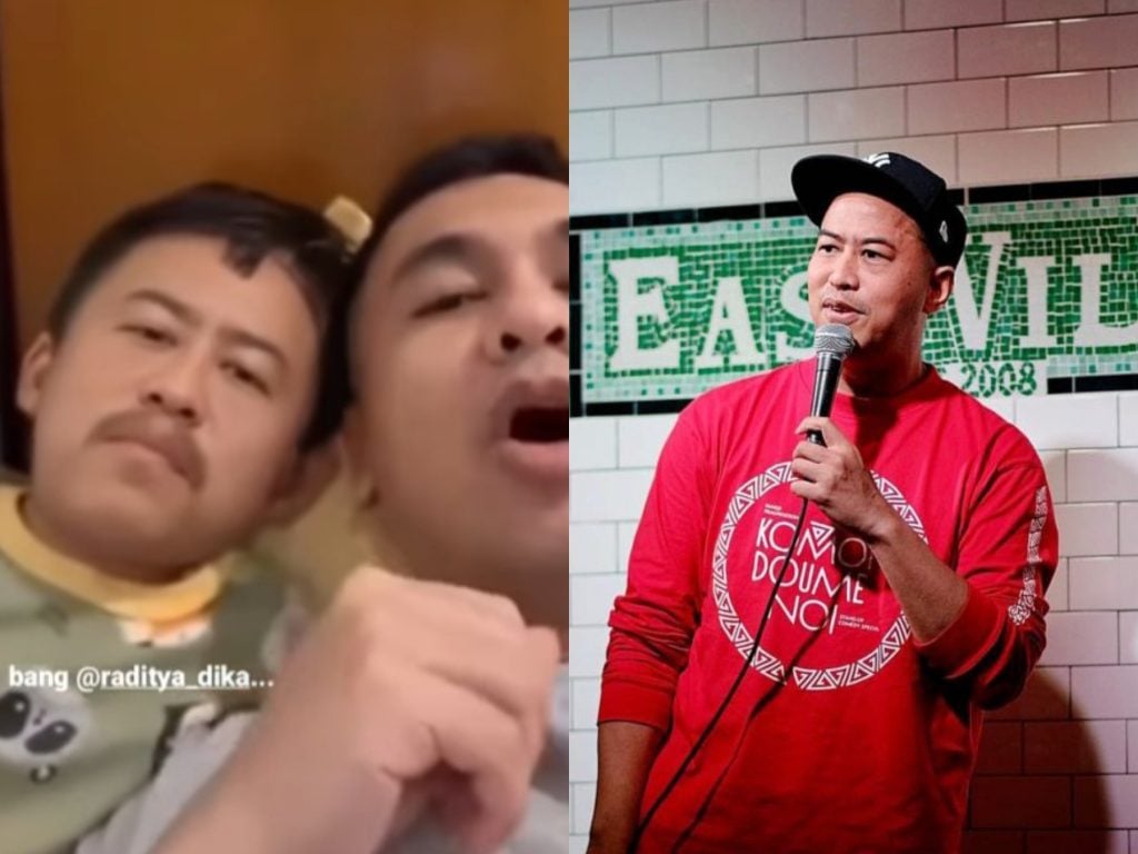 Anak Raditya Dika Di-roasting Pandji Pragiwaksono, Netizen Kesal?
