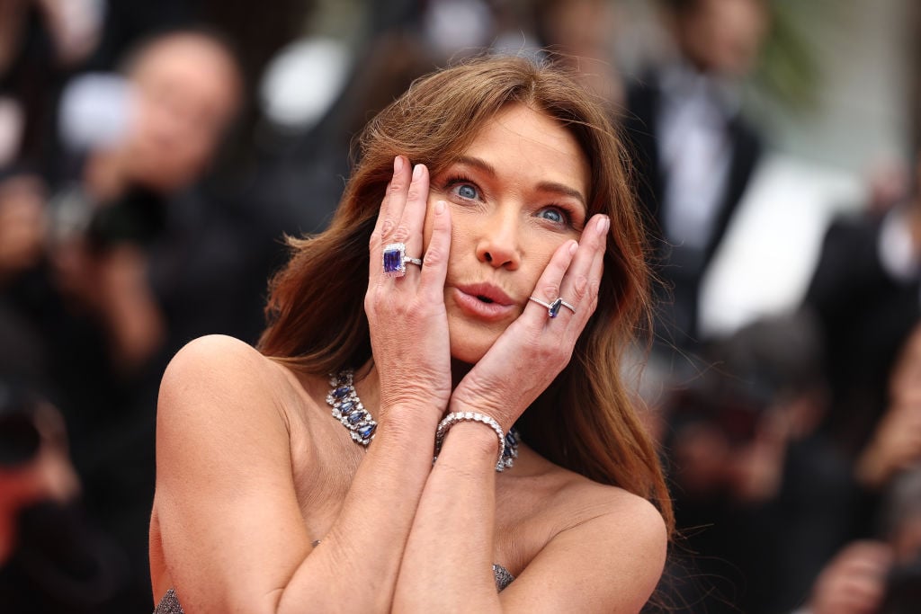 Carla Bruni: faccia a faccia con la morte