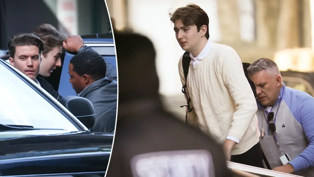 Barron Trump’s Got A College Girlfriend But He’s Keeping It Low-Key